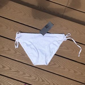 White Bikini bottoms